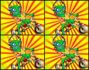 Enjoy this crazy frog  but in much better version. Crazy frog will sing for you and dance as well. He will be naked and you will be able to see his big dick.