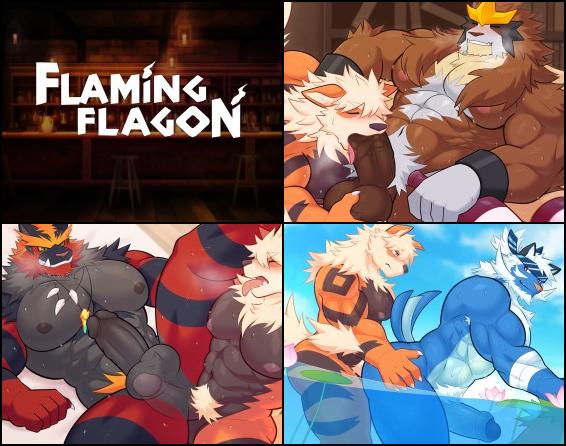 Step into a tavern of strong male love, where hot gay sex intertwines with running a business! The action of this porn game takes place in a fantasy world inhabited by anthropomorphic creatures called "mons." You play as Fen, who works at the tavern "The Flaming Jug," a popular spot among adventurers. Here you'll meet a variety of adventurers and male colleagues ready to share with you not only a mug of ale but also something more. In the game, you'll encounter the tavern owner Gunther, the hired swordsman Odachi, and many other characters. Discover their stories, build your business, and enjoy the dialogues. Hot porn scenes also await you, where Fen will taste the huge cocks of the inhabitants of this magical kingdom! Step into a tavern of strong male love, where hot gay sex intertwines with running a business! The action of this porn game takes place in a fantasy world inhabited by anthropomorphic creatures called "mons." You play as Fen, who works at the tavern "The Flaming Jug," a popular spot among adventurers. Here you'll meet a variety of adventurers and male colleagues ready to share with you not only a mug of ale but also something more. In the game, you'll encounter the tavern owner Gunther, the hired swordsman Odachi, and many other characters. Discover their stories, build your business, and enjoy the dialogues. Hot porn scenes also await you, where Fen will taste the huge cocks of the inhabitants of this magical kingdom!