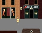 Red Light District - You have come to the Red Light District. But, you have no money. Get starting capital and go to the poker bar to win some more. After that you can go to any girl you want and have some sexual pleasure! Also you can visit Billiard bar or Blackjack club. There's also an ATM, but you have to find credit card and PIN code first. Use arrows to move, Space to enter buildings, Mouse to play.