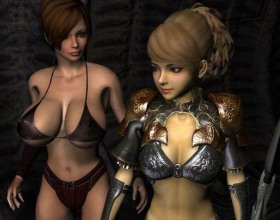 Bagigrum - This game is about two hot female friends. During their trip around underground city they meet many different creatures. Of course, all of them want to fuck them, what a surprise :) So click next and back buttons to find your favorite scenes.