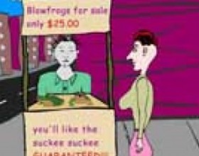 Blowfrog - Advice for all women – never let your husband try blowfrog which makes the best blowjob ever. As soon as he tries this blowjob and will teach blowfrog to cook you will lost your husband.