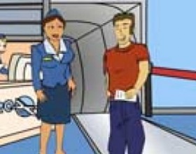 Booty Call Ep. 7 mile high club - Jack goes on some kind of trip and is already at the plane's steps trying to pick up some flight attendant. She asks him to board the plane and not delay the flight. Jack finds his seat and 4 girls are next to him. Start a conversation with each of them using your charm and charisma. Will be better if you start your journey with an adult lady. Also help Jack join the Mile High Club.