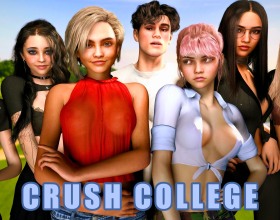 CRUSH College - Step into the bold and adventurous life of Camilla, a daring and sultry MILF who’s tired of her dull marriage to James. Bored with domestic life, she decides to take charge of her future and enrolls at Cumming Brook Research University of Sexual Health. Surrounded by young, impressionable students, Camilla is ready to explore, experiment, and enjoy herself. From making new friends and attending classes to wild parties, her university experience opens up endless new possibilities. What will happen as she embraces the exciting, seductive world of college life? The journey of pleasure and discovery is just beginning! Let's see how much orgasms you can have.