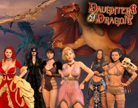 Daughters of the Dragon - Are you ready to become a Dragon Rider? Explore this exciting adventure that has you playing as a regular guy who is called up to train as a legendary Dragon Rider. This is a role usually meant for women only, but this baffling and unexpected selection means that you get to join the other members of the Dragon Queen’s court at the castle. With so many beautiful and powerful women looking to win, you will need to navigate through the complexities of political scheming and form deadly alliances to uncover the secrets of ancient magic and control dragons! In the process, you will also get multiple opportunities to interact with these women, and if you play your cards right, you may just get to sleep with them. From enjoying slow creampie sex to engaging in hardcore threesomes, this is an uncensored fantasy adventure like no other. Hit the play button and get ready to face all kinds of challenges that will ultimately put your courage and intelligence to the test.