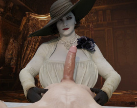 Dimitrescu's Lewd Castle [Ch. 1-6.5] - Alcina Dimitrescu, aka Lady Dimitrescu, is a character in the game Resident Evil Village. She is controlling the dangerous vampire village. Many brave guys were trying to take her down but only got captured and enslaved by those vampire girls. Maybe you'll be lucky.