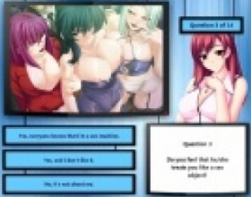 Hunter or Victim - Do you know your role in sex? This simple test based game will show you who you are - the hunter or the victim. Answer the questions honestly and you will get your test result and few bonus Hentai pictures.