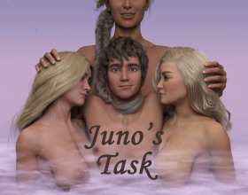 Juno's Task [Ch. 5.1 v 1.0] - In this visual novel, you will play as an 18-year-old guy who is going to spend the whole summer with his father's girlfriend. You have just graduated from high school, and after the holidays you will have an exciting college study. It's very difficult for a guy to live in the same house with such beauty. Find out if the main character can cope with his temptation or if he is so hungry for sex that he is ready to seduce his father's girlfriend.