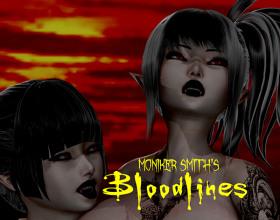 Moniker Smith's Bloodlines [v 0.66] - Ignore errors (press Ignore)! A huge game with more than 10000 images is waiting for you. It contains a lot of sex and some dark stuff as well. This is the story about vampires and how they catch their victims. You can enjoy this story from multiple perspectives and always see how did something look alike from the other eyes.