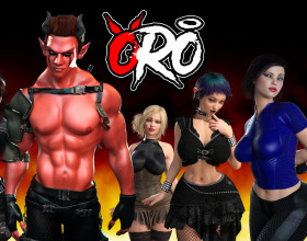 ORO [v 1.0.2] - Play as Oro, a former demon on a mission to save the world from dark forces. Despite leaving the demon life behind, Oro struggles with his inner bad side, causing trouble and having sex with numerous girls along the way. Navigate through challenges and battles to thwart the impending world destruction. Your goal is to use the zoom-out function in browsers for the game window to fit your screen seamlessly. Experience the clash between Oro's reformed self and lingering demons. Of course you cannot resist the temptation After all we are who we are. Now own your true nature and fuck those girls like your life depended on it.