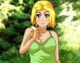 Sheila's Test - This free sex game follows a hot young girl named Sheila. She isn’t the brightest of the bunch, as the hot blonde spends most of her time eating a banana while you talk to her. However, she has the body of a goddess, which is more than enough reason to stick around. Read the dialog and choose the right prompts. If you play your cards right, you may just be able to charm the unintelligent girl out of her panties. Whether you want a blowjob or even try out anal sex with her, test out your skills in seduction to see just how perverted she can get.