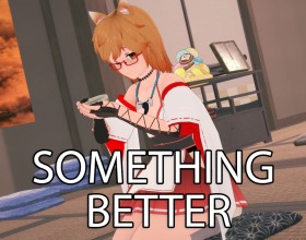 Something Better - This hentai game tells an interesting tale of three fascinating characters, all struggling with their own demons and past hurts. You will join them on their paths, as they navigate their highs and lows revealing their true selves behind the masks they wear in front of the world. Through adversity, they find resilience and adapt to challenges, which enables them to see themselves better. In this eroge, the plot weaves their lives together and gives them chances to connect and support each other while healing. They even explore their relationships through sexual experiences with various kemonomimi involving hardcore scenes of ahegao, tekoki, and even shibari. All this is to help them strengthen their bonds and grow as individuals, so hit play and try to learn all about their fetishes.