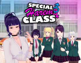 Special Harem Class [v 0.3.0] - Special Harem Class is an erotic hentai game that explores what it would be like if you graduated high school but no college accepted you. The good news is that you come across an interesting ad that directs you to a free special program that can help you get enrolled in a college. Soon enough, you discover that you are the only male that got accepted into this course. This leaves you studying all alone in a building with school girls made up of sexy ass blondes, brunettes and redheads. On top of that, even the teacher is a perverted MILF with big tits. If you can get close enough to the other students, you may get them to strip, give out a blow job, take a cumshot or even see uncensored masturbation in action. Play on and discover what teen sex fetish awaits!