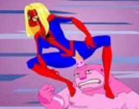 Spider Slut - This Spiderman parody game features all your favorite characters from the original movies and comics but also introduces a rather erotic spin to the story. In this game, you take on the role of Peeper Parker aka Charlie who’s been tasked by JJ Johnson to get the scoop on The Green Knob Gobbler and his nefarious plans. With Mary J kidnapped, it’s up to Spider Slut to save the save the day. This over 18 title features all manner of perversion and fetish content that is beyond what any Spiderman fan would ever expect to see. From bondage to masturbation to cunnilingus, join Spider-slut, as she tries to save New York and get some deep, sensual pleasure along the way.