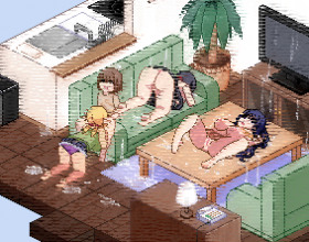 Summer Memories - The game could use an update but it's still pretty good. The game has a somewhat low resolution that adds onto the mystery of the game. It portrays Hentai life in a mystic and alluring way. Anyway, in this game you will be visiting your aunt and cousin during summer. They stay in the country side and you can't wait to have your cowboots on and breed some hot babes. Upon reaching there, you are awed at the sight of your milf aunt and cousin. They have blossomed into hot ladies that you would want to devour. Your task is to get laid by either of them and if you are lucky, both of them. Ensure you go through the instructions to understand how the game works.