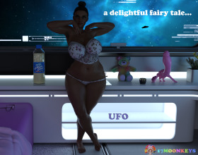 UFO [v 0.6.0] - You were abducted by aliens 1000 years ago and now you've been found by some weird women. Anyway you just have to navigate through the story, making some decisions and enjoy big asses and titties as usual in such sex games.