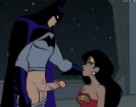 Wonder Slut vs Batman - In this fantastic flash story you can join Batman and Wonder Woman. They are fucking like crazy monkeys. Wonder Whore starts with sucking Batman's balls, then takes it deeper, and finally Batman can enjoy anal pleasure.