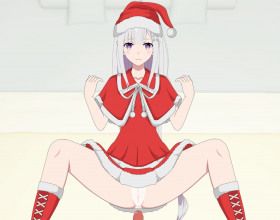 X-Mas Emilia - FULL version of one of the niiCri-Stand Alone works. This time it features Hentai character Emilia and you can fuck her pussy and ass. Lots of other options are available as well. Just switch to the advance mode and select actions. Keep your mouse clicked on her clothing to remove it.