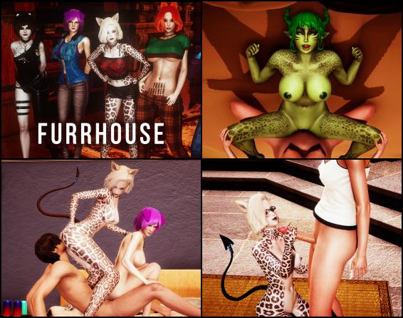 You run the house filled with six sexy monster girls. You will deal with various situations and solve them, as well as build relationships with girls and make alliances with other houses. But be careful: every action you take affects the girls' attitude towards you. If one of the girls decides to leave, the game will end and you will receive an alternative ending.