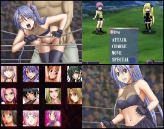 Guys, this game is huge - 55MB, so be patient please! This game is something I have never seen online - a turn based adult fighting game. It's really important that at the beginning you can win only weakest babes, for example, Rinsu or Kyouko (look at the difficulty stars when you mouse over their picture). After each victory you will open few new pictures of these girls. Click on the CG Room button to take a look at them. Enjoy!