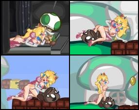 Mushroom Kingdom is being invaded by Morton Koopa. The one who can stop that is Mario but no one has seen him for a while. So this task goes to Princess Peach. Big sexual and dangerous adventures will be in her way, and we all know that she likes that.