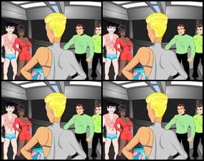 This game is picking a move flash game that might be good for star trek fan. It is quite funny. Apart from 6 of 9, the main character, there are spook (He is gay in this game), Whora (a black woman), Doctor, a Kingon and captain Kurt. Sex scenes is vary from spook 'homo deck' and rear rammer machine, 6-9 lesbian with Whora, 6-9 and doctor sex scene, Captain Kurt enema, 6-9 blow job to Kingon, a space pussy box and a lot more. This game is not good for homophobic.