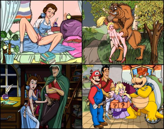 Meet Belle, Gaston and other characters from Disney's Beauty and the Beast. This game mixes multiple game genres and will bring you a great gaming experience not only quick sex scenes. In this game you can force Belle to do whatever you want (be a slave, maid or a queen). Also you'll meet multiple characters from other games or movies.
