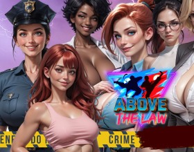 Above the Law: Episode 1 - This epic adventure takes you on a thrilling journey with Ty and his sister, Taylor, who find themselves suddenly swept into the crazy city of Ironhaven. This chaotic place is teeming with sexy super cops and deadly ninja assassins, all of whom are fighting for supremacy in the city. The police chief recruits Ty to track down Dr. Tomiko Shibuya, who is the one person who can return them home. However, the entire search turns into a nutty adventure filled with all sorts of excitement, intrigue, danger, secrets, and even lust-filled situations. From titfucks and masturbation to anal and gangbangs, there’s so much to unpack in this uncensored title and it is up to you to help Ty and Taylor overcome the challenges ahead. With the future of the city and their lives in your hands, there’s a lot to be wary of. Click start on this porno game and try your best to lead them to a better future!