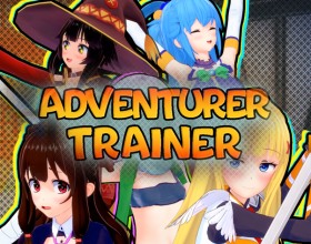 Adventurer Trainer - If you are a fan of Konosuba, you will enjoy this sexy dating visual novel. You will be playing as Kazuma, a wild adventurer. You are imprisoned after you bombed a nobleman’s house and spied on women in their bathhouse. Your prosecutor is the beautiful Sena. She hates your guts and believes that you deserve to die. That night, you fall into a deep sleep and a cute angel visits you. She gives you Telepathy powers that you can now use to win the Guild’s Quest. Who knew that fucking your arch enemy would feel so good! Prepare to meet hilarious characters on your adventures. Play your cards right and it will rain pussy!