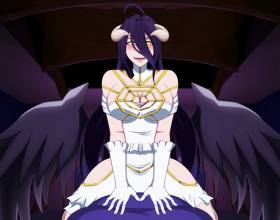 Albedo Cowgirl (Overlord) - One more nice game from niiCri. This time there's also a little bit of dialogs and some story, that makes this game little bit bigger than just one sex scene game. This time the main heroine is Albedo from Overlord and you are making babies.
