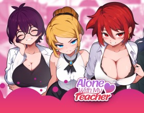 Alone with My Teacher - You’re Fran, an 18-year-old senior stuck in a boring loop: school, home, repeat. Living with your hot mom doesn’t spice things up as much as you’d hope… until today. Your family wants to thank Professor Ruby, the sexy teacher who’s been tutoring you, by inviting her to dinner. You’re sent to track her down and bring her home. What you don’t know yet? Ruby’s got a dirty little secret: she loves chocolate laced with a powerful aphrodisiac. One bite and this prim professor turns into a total nympho, craving blowjobs, deep vaginal pounding, raw creampie sex… anything goes. Get ready for a wild night where your house turns into a full-on fuckfest with your naughty teacher. Click play and explore an exciting porno game that is packed with desire, lust, corruption, and nonstop busty milf action!