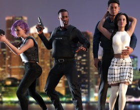 Altered Bloodlines - As a 37-year-old FBI agent out of Boston, you've just pulled off a wild rescue operation, saving six kidnapped young women with your sharp-as-hell partner, Sarah and a couple of BPD detectives. Bullets flying, chaos everywhere—but hey, that's the job. Thing is, this case is just heating up, dragging you into a twisted rabbit hole of massive conspiracies and a shadowy criminal empire that everyone thought was pure urban legend. You'll need your old crew and some fresh faces to dig up the truth and keep your loved ones safe. Can you hold onto that budding spark with the stunning Lucy through all the mind-bending chaos you're about to uncover? Your decisions decide how this 3D porn game plays out, so one wrong move, and the price might be too costly. But on the bright side, there will be several high-resolution scenes with nudity, cowgirl sex, missionary sex, creampies, cumshots, and more to look forward to. So, click start to see how this action-packed story ultimately unfolds!