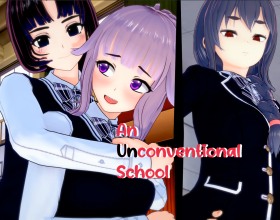 An Unconventional School - Follow a colorful cast of characters navigating love, lust, and juicy secrets in this gripping porno game. From shy first crushes to sizzling late-night hookups with multiple girls in various sex positions, including doggystyle, cowgirl, missionary, and more. Be prepared to delve into a linear yet captivating tale of romance and drama where each character has their own emotional journey. Some chase true love, others just want a hard fuck, and a few hide dark secrets that’ll keep you hooked. Since you’ve got the reins to shape how the story plays out, you can also choose to skip certain moments, so the experience can be completely tailored to you. Whether you’re into heartfelt connections or wild flings, expect a crazy ride with a diverse cast of characters through a school where norms are tossed out, and every moment pulses with passion and intrigue.