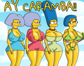 Ay Caramba!! - Set in one of the world's most iconic cities, you are thrust into a place overflowing with the sexiest cartoon babes and MILFs from epic shows like The Simpsons, Family Guy, Dexter’s Laboratory, and more. Get ready to play as the ultimate troublemaker—a mischievous guy in yellow—who's always knee-deep in chaos, pulling off wild pranks, school antics, and neighborhood disasters that spiral into hilarious, absurd fun. But your choices turn up the heat quickly, unlocking dirty secrets and leading to passionate hookups with mature women and hot girls next door like Marge, Lois, Dexter's Mom, Meg, and others. If you play your cards right, you can look forward to some juicy titfucking, rough doggystyle pounding, intense gangbangs, dripping creampie finishes, and more. So, will you bang every beauty in town and conquer them all, or screw up and end up with blue balls? Click the start button on this nsfw parody game for an inside look into what all your favorite cartoon babes like to get up to behind the scenes!