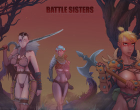 Battle Sisters [v 0.7] - This is the game filled with battles in the fantasy world. You can decide to be a sister warrior who will lead her allies to destroy evil creatures. Or you can be a sister monster who has a lot of power and wants to destroy the universe. The fate of civilization is in your hands.