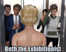 Beth the Exhibitionist - Step right into the naked nightmare of gorgeous Beth, who gets locked out of her hotel room with nothing on, leaving her big tits and pussy completely exposed. You must take control of the situation by guiding the humiliated hottie through the corridors, frantically searching for anything to cover her dripping body while avoiding nosy security, leering guests who want a free show, and even the damn police who are starting to patrol. Every decision you make will either sink her deeper into public shame or give her a slim chance to escape. However, the real twisted part of this 3D porn game comes from the filthy pact she made with sadistic Miku. Now Beth has no choice but to obey Miku’s most depraved commands. From public masturbation to sloppy cunniligus to raw creampie sex, anything goes, and failure to abide by her rules means her exposure gets way worse. Click the start button and be prepared for thrilling HD scenes filled with shameless nsfw chaos!
