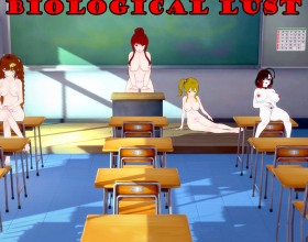 Biological Lust - Albert Miller, a fresh chem grad, swings by the girls' dorm to grab his girlfriend and old pal, Liz. But out of nowhere, boom! A massive explosion flips the script, releasing a freaky bio-agent that turns everyone horny as hell. The petite girls and busty babes inside are losing it, craving wild sex and eager to do anything to achieve climax. From giving out sloppy blowjobs to taking hardcore doggystyle pounding to filling up with hot creampie finishes, they're desperate and obsessed with the need to fuck. Now, Albert must navigate this chaos, figure out the virus's origin, and resist his own urges amid the steamy meltdown. Who's the mastermind? Can he stay cool? Or will he submit to his deepest and darkest desires by taking advantage of this once-in-a-lifetime opportunity? Find out how all this turns out by hitting the play button on this nsfw game now!