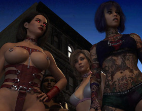 Bitch Squad [v 0.2.5.1] - Like we used to watch movies about different super heroes that keep the order in the cities, this story is about similar sexy looking heroines that are catching perverts on back alleys who attack innocent girls etc. With their vampire, zombie or alien powers they are almost unbeatable and attackers become their victims.