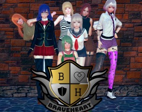 Braveheart Academy - Enter the world of this 3D visual novel that features life-sim elements, as you attend the International Braveheart Academy! You’re a college student, and right from the jump, you get to pick your character’s traits and year of study, which locks in who your classmates and teachers will be. Lucky for you, the academy’s crawling with girls who can’t wait to get down, making it tough to focus on books when they’re all about enjoying blowjobs, handjobs, vaginal sex, creampies, and cumshots. Chat, flirt, and make choices that shape steamy relationships—every decision made twists the story, and each girl’s got her own personality and kinks. Can you find the right moves to sleep with them all while also balancing school and seduction? Hit the start button and explore this intense high resolution title that promises a fun yet challenging ride from start to finish.