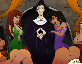 Burning Desire - Gypsy Esmeralda has some plans for judge Frollo who is acting really cruel against everyone in the town. Quasimodo is Esmeralda's slave and does whatever she commands. Your task is to make right decisions to help this city or ruin it completely.