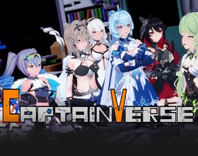 CaptainVerse - Be prepared to be thrown into a steamy hentai game parodying Honkai Impact 3rd, where you play as the Hyperion’s Captain, caught in a wild virtual world. You’re a test subject for an AE experiment to recreate the Elysian Realm, but things go sideways, trapping you in a virtual world. Surrounded by unfamiliar worlds and familiar faces, you’ll face tough challenges and have to deal with irresistibly seductive babes like Senadina and Theresa, who get hornier by the day. Step up as a hero to save your crew, solve mysteries, and find a way home—while enjoying plenty of intense hardcore sex action involving tekoki, paizuri, gokkun, and even nakadashi. With lusty girls and thrilling obstacles to look forward to, this visual novel mixes adventure and sultry encounters in a vibrant, anime-style universe.