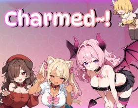 Charmed - Get ready to wake up as a regular dude with absolutely no clue how you ended up lost and confused in the middle of the bizarre, glowing Slime Forest. Your memories are totally wiped clean, and you're feeling pretty vulnerable... until a super cute succubus named Lulu shows up, saves you, and offers to be your guide through this wild, magical world. She's charming, flirty, and always ready to help—but you can't quite shake the feeling that her motives might not be with good intentions. Together, you embark on an epic adventure full of dangerous creatures, ancient secrets, and dark forces you have to battle. Explore enchanted realms, uncover the truth behind this strange dimension, and slowly piece together your forgotten past. Along the way, you'll get plenty of steamy encounters with hot slime girls and other sexy beings that are happy to give out blowjobs, pull out their busty tits for paizuri, bend over for non-stop doggystyle sex, and even agree to raw nakadashi, among other wild fetishes. Hit the play button and immerse yourself in an intense hentai narrative that blends thrilling exploration, mystery, and seriously hot adult fun.