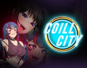 Coill City - Take on the role of a hardcore gamer nerd who’s never even kissed anyone, but the Heavens just picked you to save the world from a Lust Demon’s curse! How? By mastering the art of sex, that’s how. To guide you in this hentai game will be Lumina, your smokin’ hot angel sidekick who’s ready to teach you everything you need to know about sex. Soon, you’ll go from nervous virgin to a confident stud banging your way through a cast of cute and gorgeous girls. Packed with intense erotica, this game throws you into a wild ride of seduction and strategy. With Lumina and her angelic crew guiding you, you’ll face dark, lusty enemies in passionate battles, turning desire into your ultimate weapon. What's more, every choice pulls you deeper into this erotic odyssey, where you’ll get to experience oral sex, vaginal sex, hot creampies, messy cumshots, and more, all for the sake of becoming the ultimate hero. So, get ready to level up and save the world with some serious carnal power!