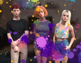 Colorful Worlds - Join Eliza on her steamy university adventure, as she slips into that tight cheerleader uniform, dreaming of ruling the campus as the hottest, most popular girl around. But the path that she takes while she's there is totally up to you, with every decision you make impacting who she meets, trains with, flirts with, fucks, and how far she goes. You can choose to turn her into the legendary party queen and campus slut who seeks popularity by giving out ball-draining blowjobs, enjoying mind-blowing cunnilingus, asking for hard-pounding doggystyle sex, and even relishing in deep creampie finishes. Or you can choose to keep her as a good girl, balancing killer cheer routines with top grades and staying mostly innocent without losing control. Will her reputation, relationships, and future take a bright or dark turn? Hit the start button on this 3D porn game and decide how this sexy babe's life in university unfolds, be it in a super classy or totally slutty way!