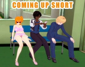 Coming Up Short - Be prepared to be thrust into an exciting new world as Mike Oxmal, a carefree student who's kinda lagging behind his friends as graduation hits tomorrow. Things get weird right away when you're chilling outside the principal's office, watching your buddy Denis get grilled about his future plans. But hey, you don't sweat the small stuff—you'd rather kick it with the rest of your lively crew: the fiery Roxanne and super laid-back Hayden. Then one morning, Hayden pulls up this girl's profile on his phone, and damn—she's not just cute, she's drop-dead gorgeous with a body that screams trouble. That's the spark that kicks off a whole new wild chapter in your life. This summer becomes all about growing up fast, diving into steamy sex experiments, and making crazy personal discoveries about yourself. From interracial sex to MILF sex to gloryhole sex, no fetish is off the table in this sultry, hentai-themed game. So, hit that start button and buckle up for a thrilling tale filled with naughty adventures that will blow your socks and load off!