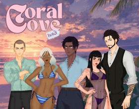 Coral Cove Hotel - Dive headfirst into this tropical otome fantasy on the sun-soaked beaches of Hawaii, where you arrive as the ultimate bombshell guest at the ultra-luxury Coral Cove Hotel. Here, the scorching atmosphere screams sex appeal, so go wild customizing your look by picking out the tiniest micro-bikinis that barely cover anything, the sluttiest outfits that hug every curve, the hottest hairstyles, and the most revealing accessories to flaunt your dripping, irresistible body and drive everyone crazy. You’ll also run into four insanely horny lovers, each rocking their own irresistible trope and storyline, all dying to get their hands on you. Do you want slow, sensual cunnilingus and passionate creampie sex that leaves you trembling? Or do you want hair-pulling blowjobs, hard pounding doggystyle sex, and relentless thrusting that leaves you gaping, dripping, and screaming for more? Your choices control everything in this porn animation game, so get ready to make any man and student girl on this island beg for a pleasurable night with you!