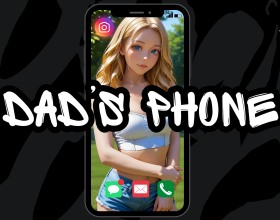 Dad's Phone - In this emotional porn game, you follow Karl, a devoted dad reeling from his wife’s loss, as he raises his teenage daughter, Lydia, alone. When Lydia heads off to study abroad at a prestigious university, both face the pain of separation for the first time. Through raw, heartfelt text messages, you’ll see Lydia navigate university life—new friends, challenges, and maybe even steamy moments involving blowjobs, vaginal sex, and facial cumshots—while Karl learns to let go and heal. The game dives deep into their complex bond, exploring loneliness, growth, and love. Will Lydia thrive in her new world? Can Karl find peace? Discover where their intimate, emotional conversations lead in this poignant, adult-themed journey.