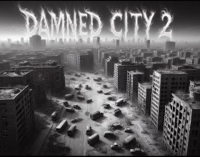 Damned City 2 - Explore this adrenaline-fuelled sandbox porn game where a deadly virus has locked down the city, turning every street into a silent, infected hell. You stayed behind as a young guy desperate to find your family, but first you pull a soft blonde and a curvy brunette from danger. Now the three of you share a cramped house, all pressed together in fear. Naturally, the more time you spend together, the closer you get and form intimate bonds. One moment you have the blonde’s soft lips and tits wrapping around your cock, begging for your cum, then it's the brunette, constantly thirsting for your cock inside her, desperate for raw creampies. So you'll have plenty to do in isolation with these hot beauties, but don't forget that you're responsible for their lives too. Hit play and immerse yourself in a gripping visual novel about survival, searching for your loved ones, and losing yourself in every kinky desire these sluts offer until you escape this nightmare alive!