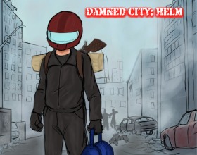 Damned City: Helm - Hope City was once a sleepy little town where nothing ever happened until a vicious virus swept through and turned the locals into ravenous living dead. Helm only wants to protect his sister, so he joins the survivor camp and pretends to help hold the walls against the zombie horde. But maybe he has darker plans? Maybe he’d rather watch the whole place burn so he can take what he wants in the chaos? Either way, this hot porn game drops you into an intense investigation story where every location hides secrets, and every woman you meet is desperate, lonely, and ready to be used. You’ll explore, talk, and even lose yourself in long, messy sessions of oral sex that leave lips moist and thighs trembling. Before long, you'll be bending them over for rough doggystyle sex, claiming them with deep vaginal creampies, and finishing off with messy facial cumshots that leave them dripping. Will you survive the apocalypse with a clean conscience or fuck your way through it by following your own agendas? Hit the start button and decide what the future holds for Helm and his sister in this post-apocalyptic place!