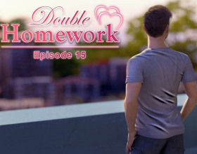 Double Homework - Episode 15 - Dennis and Dr. Mosley are no longer seeing eye to eye. They are having some serious conflict and you will find yourself stuck in the middle. To cut it short, Dennis can be a really huge dick and enjoys getting on everyone's nerves. He will put a lot of characters in trouble and it's only you who can solve this mess. As you find out how you can put things back in order, try having some fun time with two sexy girls - Johanna and Tamara. Seems like all of you are polyamorous and everyone here fucks everyone. Enjoy a nice threesome with these two babes and know what it's like to be sandwiched between two nymphomaniacs.