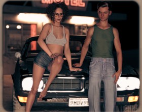 Drive to Nowhere - Drive to Nowhere is a raw, emotional visual novel that’s less about flashy animations and more about a brutal, heartfelt road trip. A mother and her grown son ditch their broken home after a nasty fight with her husband, hitting the road in an old car with just half a tank of gas and no plan. They drift from town to town, chasing hope but finding hunger, exhaustion, and tough choices instead. Some folks they meet offer help, while others try to exploit them. Their bond gets tested hard, as they must constantly find ways to survive, which ultimately leads to them facing moral dilemmas and crossing lines they never imagined. You can expect to see several erotically-charged moments unfold in HD resolution involving oral sex, handjobs, futanari sex, creampie finishes, and more. Will this hectic road trip bring them closer or rip them apart forever? Click start and decide how this bitter journey all unfolds, but don’t try playing this 3D porn game on Google Chrome since it won’t work.